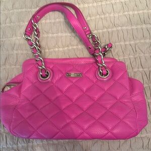 Pink Quilted Women's Bag